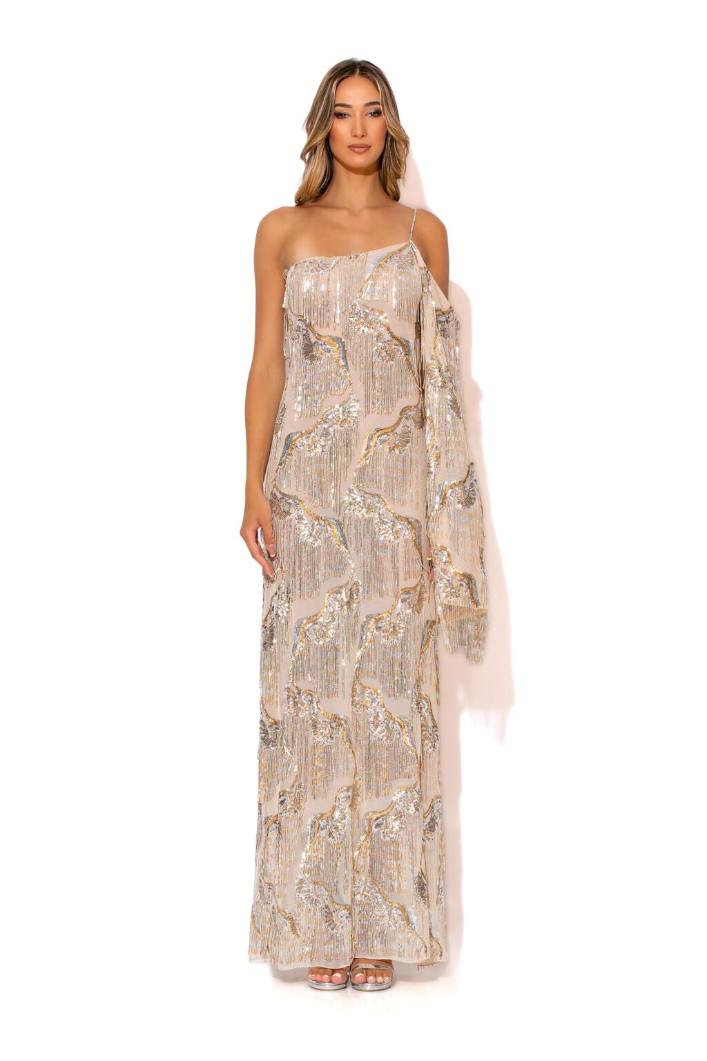 sequined-one-shoulder-maxi-dress