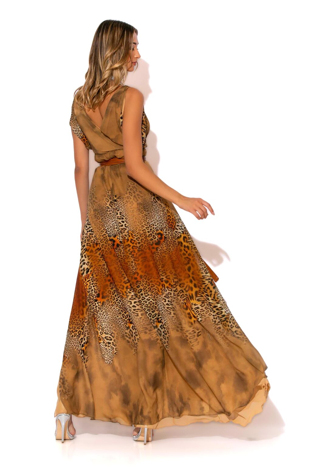 gold-glow-maxi-belted-animal-degrade-wrap-dress