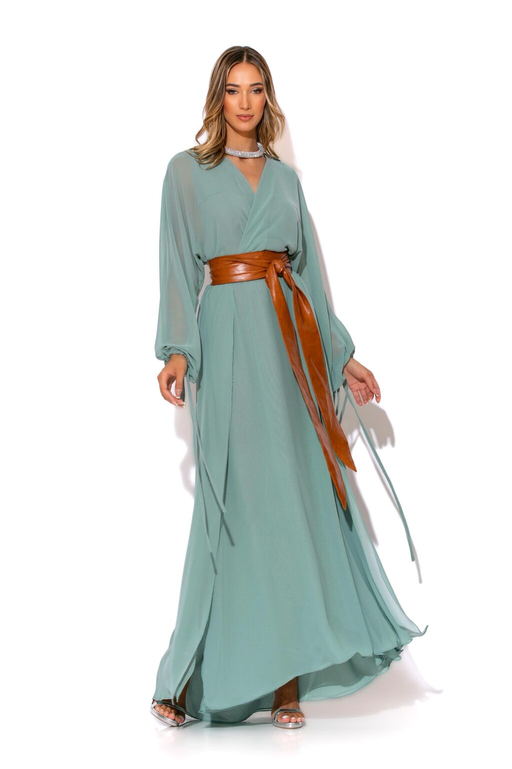 gold-glow-wrap-chiffon-dress-with-extra-belt