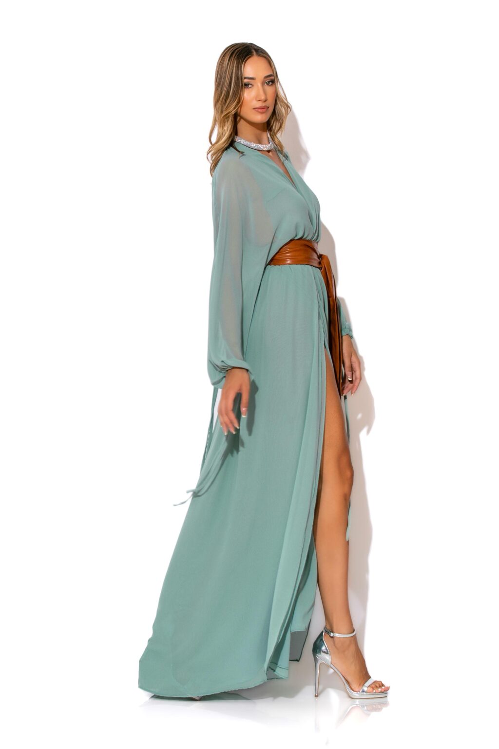 gold-glow-wrap-chiffon-dress-with-extra-belt