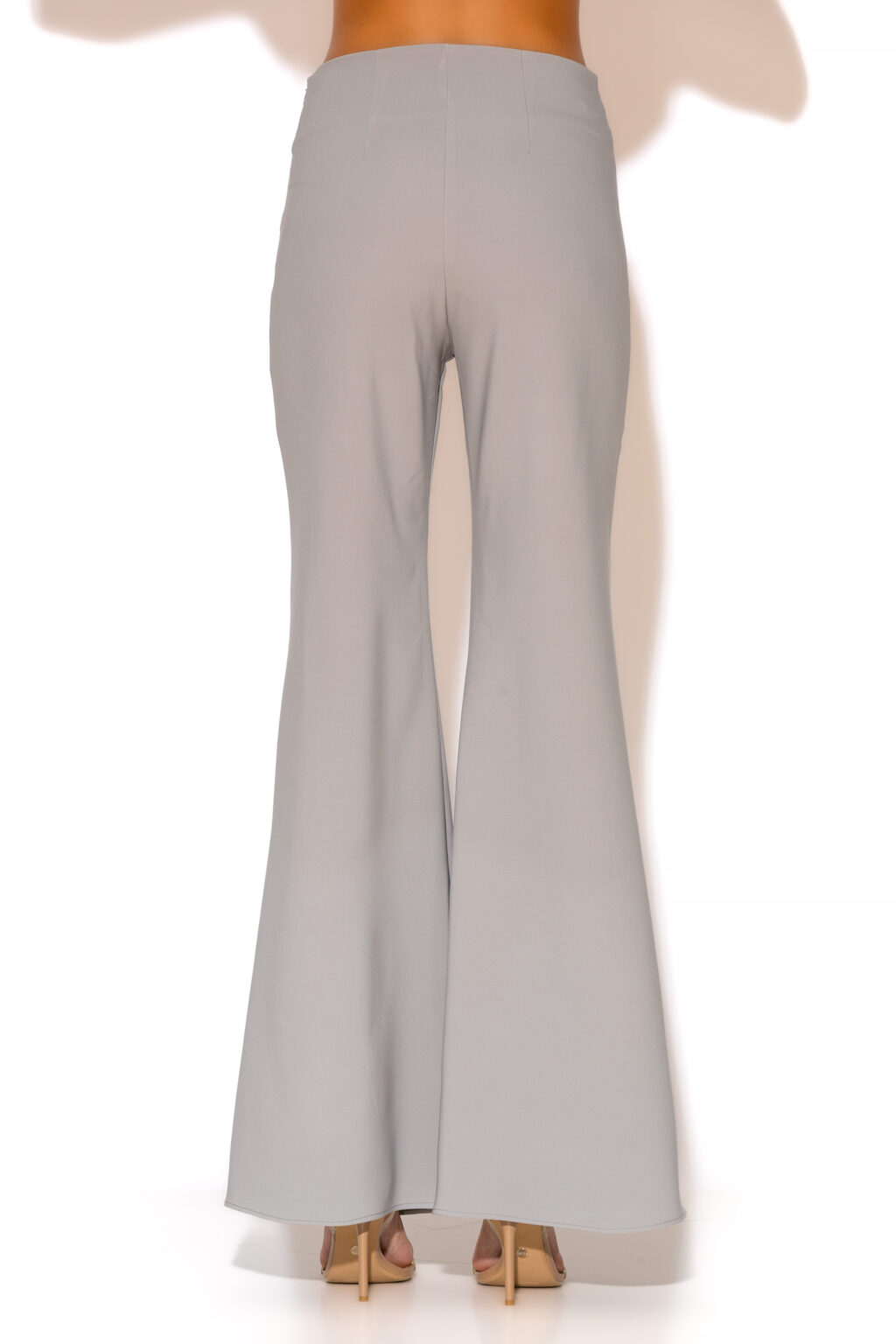 C-THROU Crepe High-waisted Flared Pants. C-THROU Crepe High-waisted Flared Pants With side zip and flared legs for a total cocktail outfit